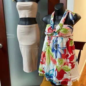 Bundle of two summer dresses size small